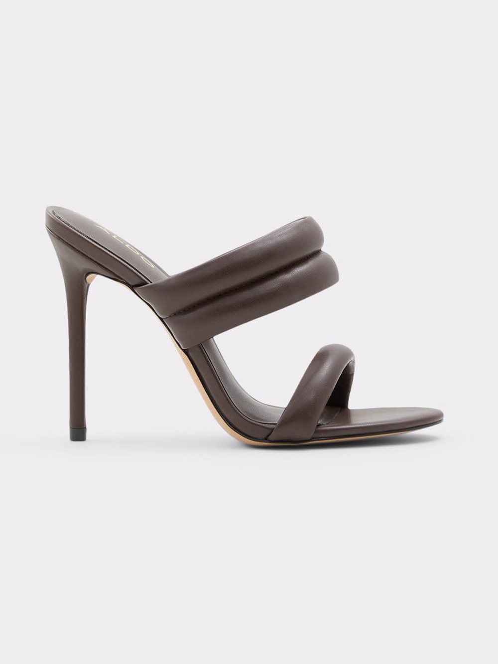 Brand New! Aldo Abardolith heeled sandals in dark brown size 11